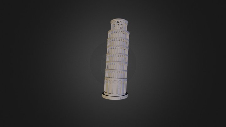 Pisa Tower 3D Model
