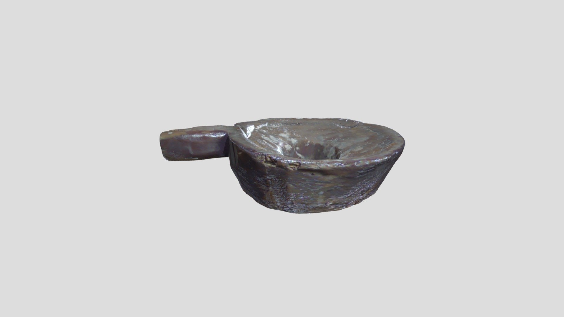 Cobek Kayu — Sketchfab embed 3D viewer