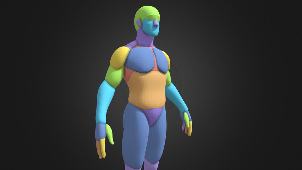 🧍‍♂️ Male BASE MESH !!!