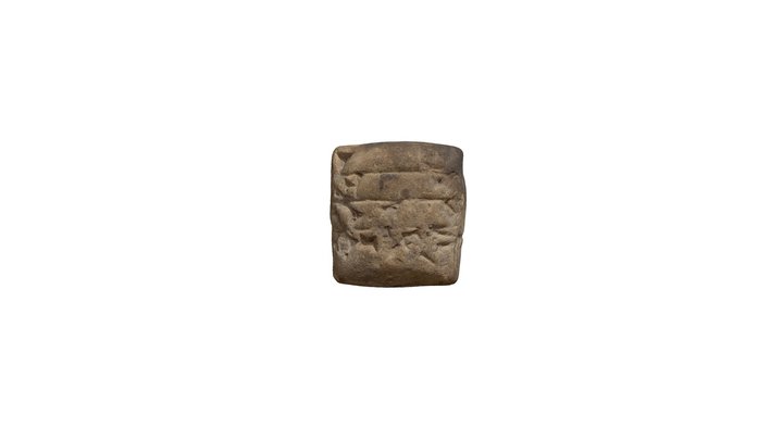 2: Tablet, circa 2046-2038 B.C 3D Model