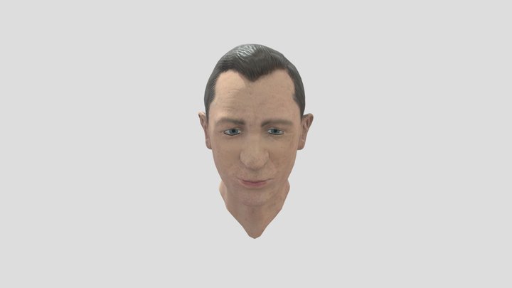 Daniel Craig 3D Model