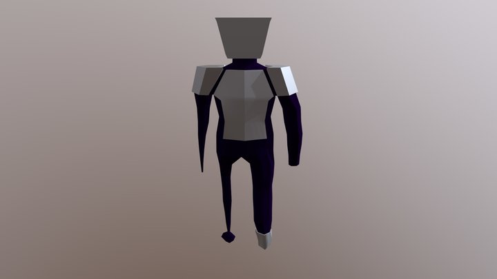 Corrupted Knight 3D Model