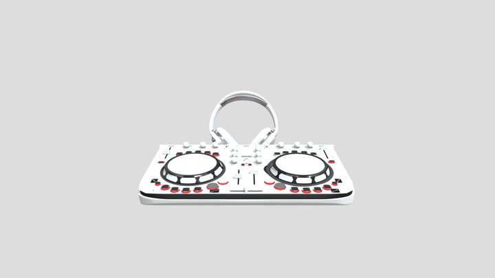 Dj Music We Go Red Headphones