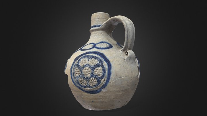 Jug Westerwald 1600s | Kan – Modelo 3D gratuito STL