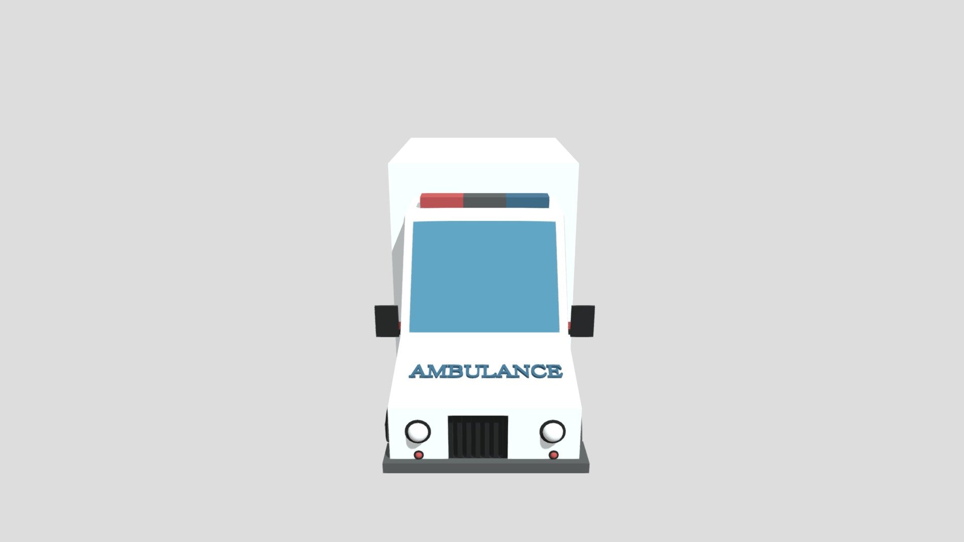 Ambulance from Poly by Google