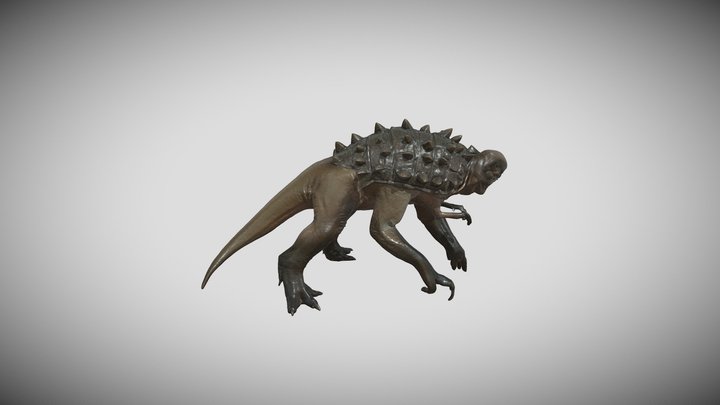Distortus Ankylo- Rex 3d Model 3D Model
