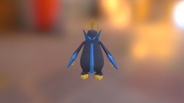 Empoleon 3D Model