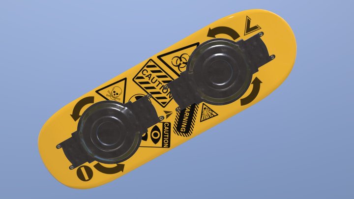 Hoverboard 3D Model