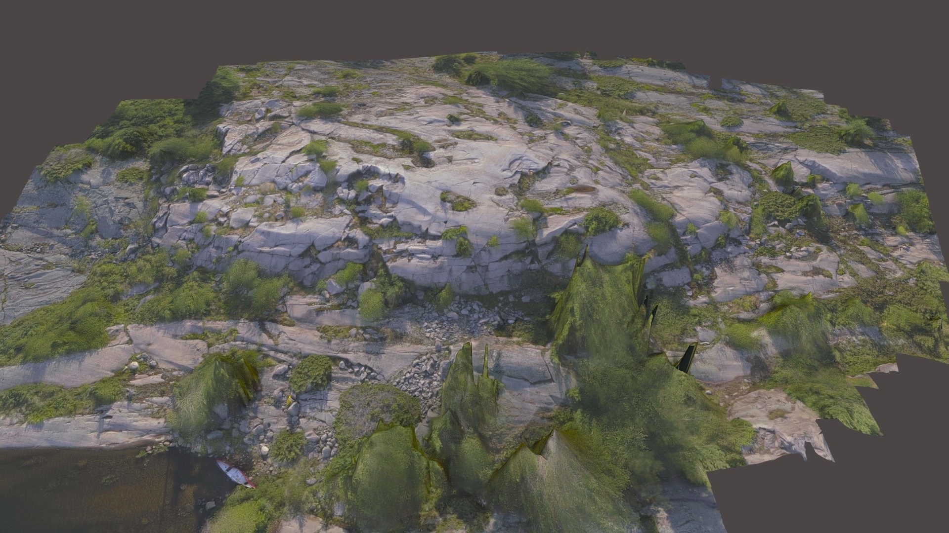 Plucking Island OBJ
