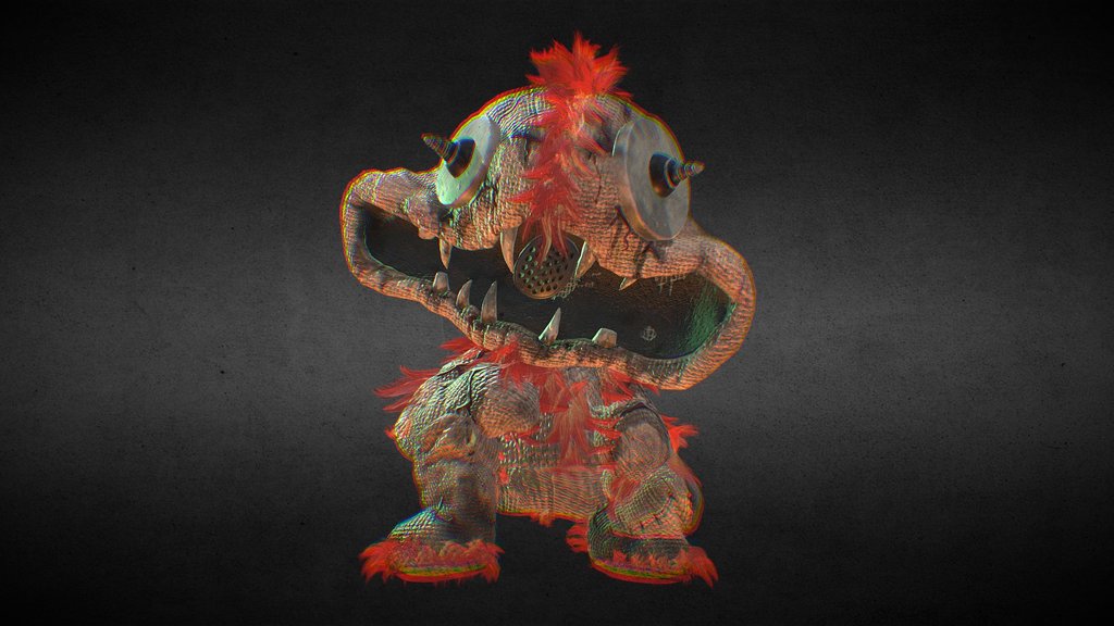 Wrongside Outimal (Rusher) - Poppy Playtime 5