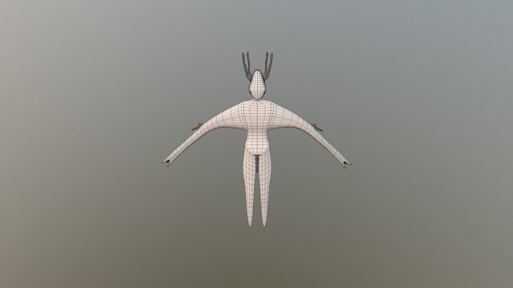 Character Shark 3D Model