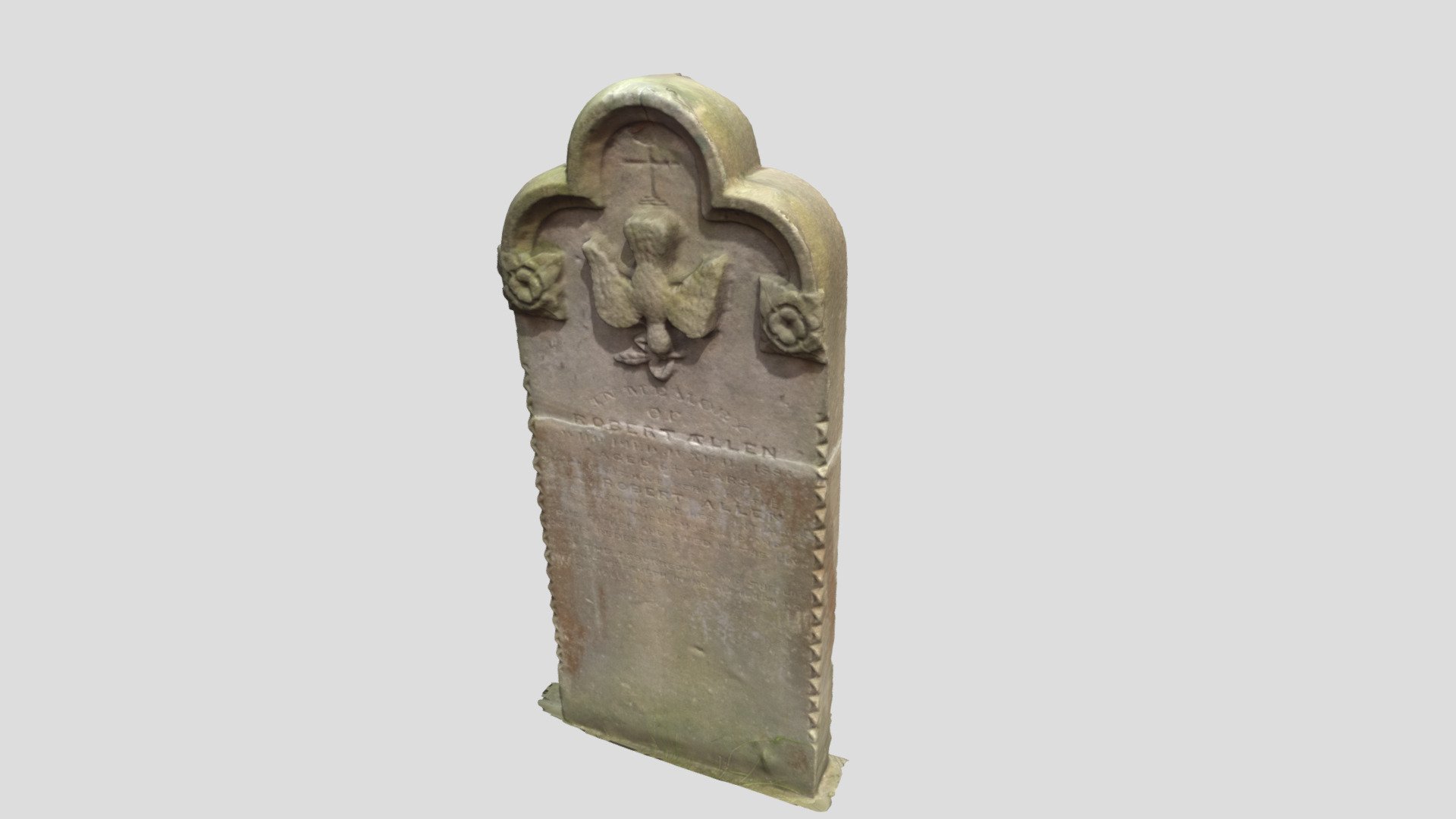 Carved headstone - St Patricks Parramatta. - Download Free 3D model by ...