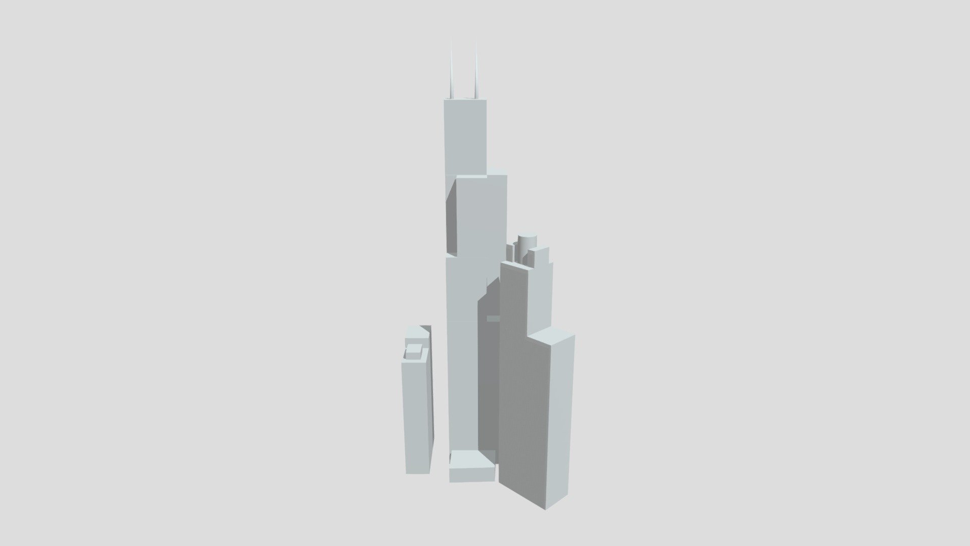 WEEK 2 Willis Tower - Download Free 3D model by kimitra [da48ad6 ...