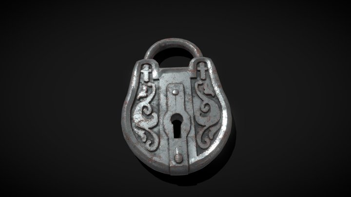 Old Lock 3D Model