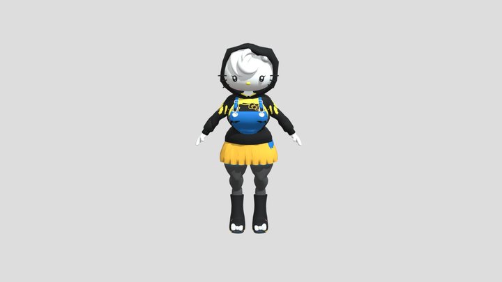 hello_kitty_3d_model (not mine) – Free 3D Model STL