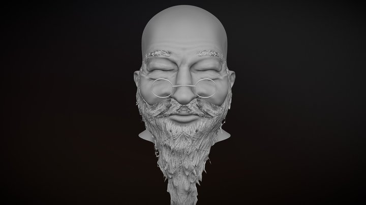 Happiness day 31 #sculptjanuary18 3D Model