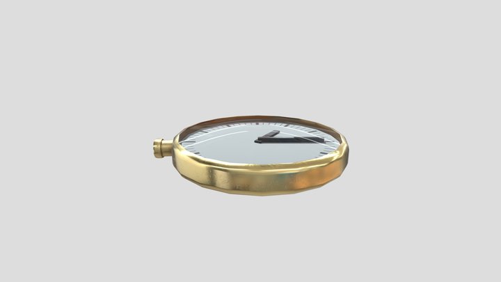 Pocket Watch 3D Model