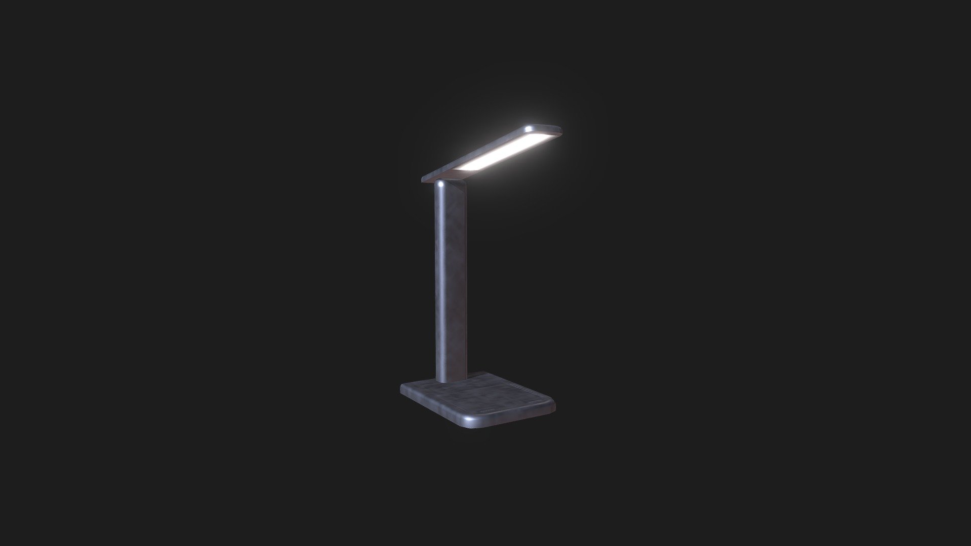 Desk Lamp - brushed aluminum