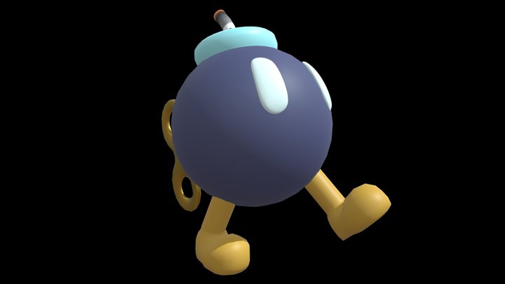 Bob-omb 3D Model