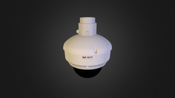 Indoor Dome with SMAX-0152 3D Model