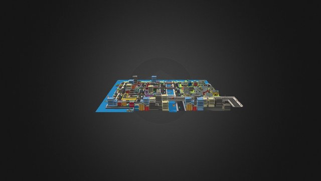 simple_town.unity 3D Model