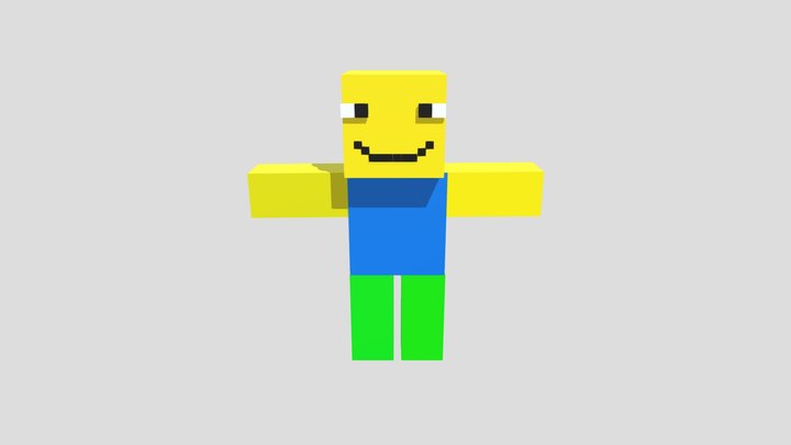 ROBLOX noob avatar minecraft skin