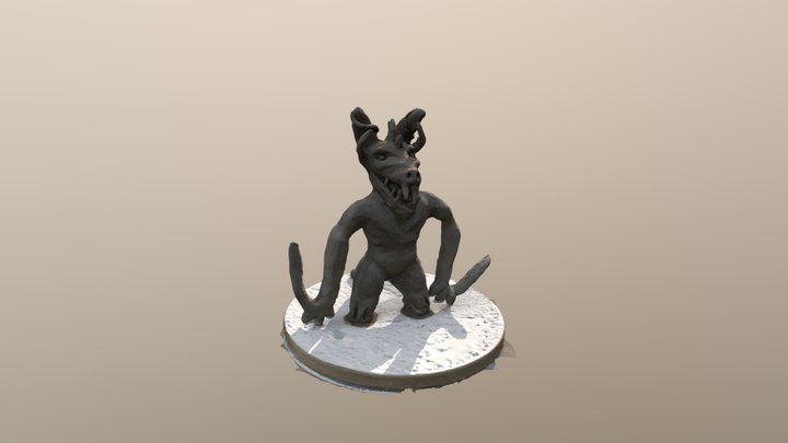 Monster Clay 3D Model