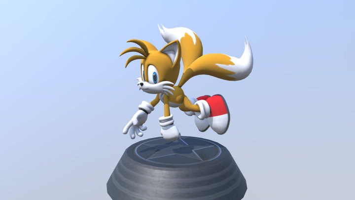 Sonic Generations - Modern Tails Statue – Free 3D Model STL