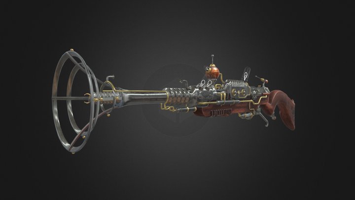 The Unnatural Selector - Ray Blunderbuss 3D Model