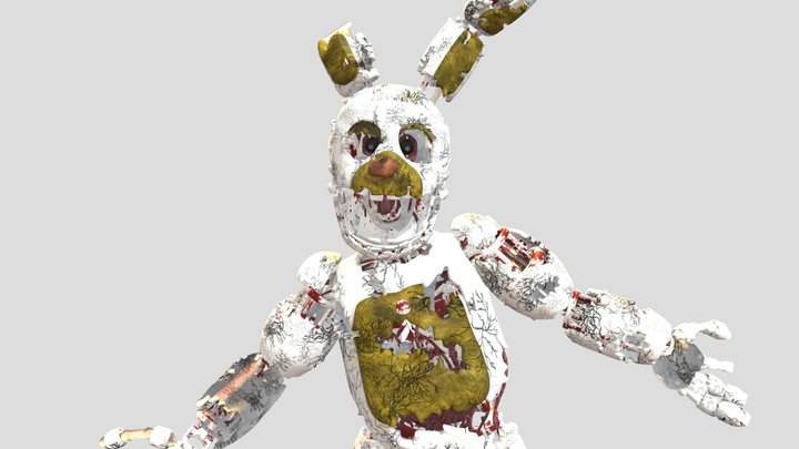 SpringTrapNovel 3D Model