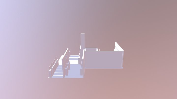 Booth Layout 3D Model