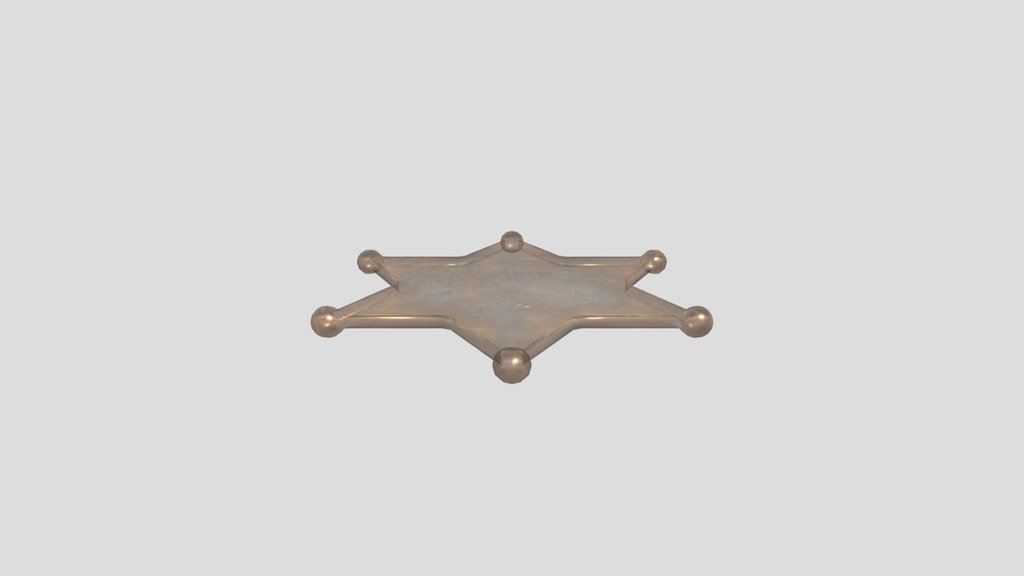 Tombstone Sheriff Badge