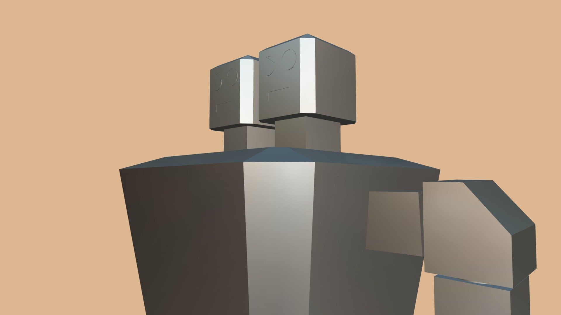Robot con due teste By Samat