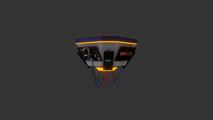 Ceiling Screens 3D Model