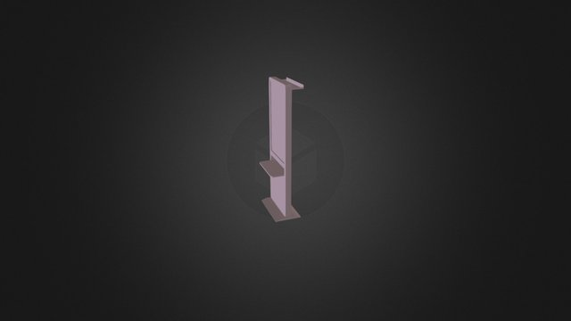55 Kiosk-multitouch-VESA Mount 3D Model
