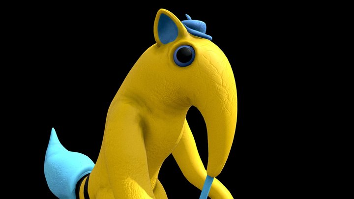 garten of banban 8 brushista v3 3D Model