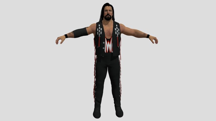 KEVIN NASH - WOLFPAC NWO 2K22 – Kostenloses 3D-Modell STL