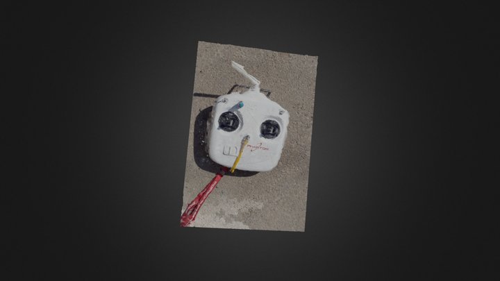 Phantom 1 Controller Photogrametry 3D Model