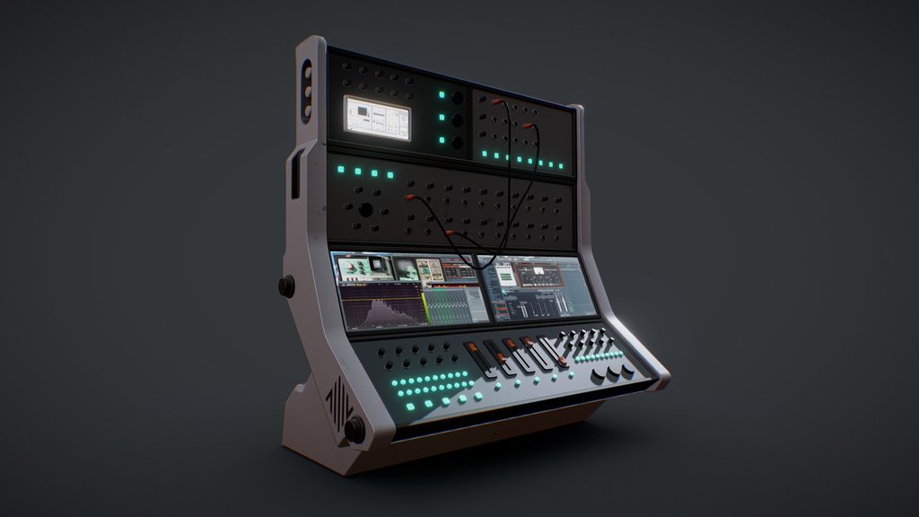 Sci-Fi Synth Machine