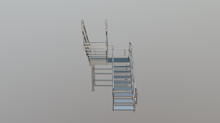 V2 MAR-KEY STAIRCASE 19.07 3D Model