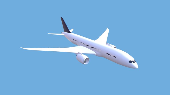 Boeing 787 3D Model