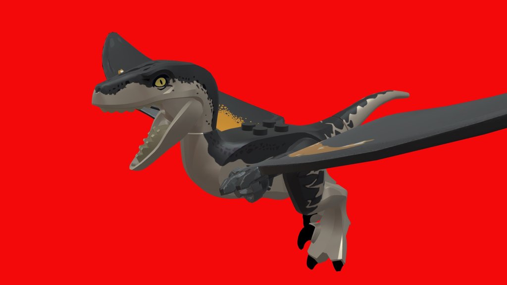 LEGO JWR Mutadon Flying