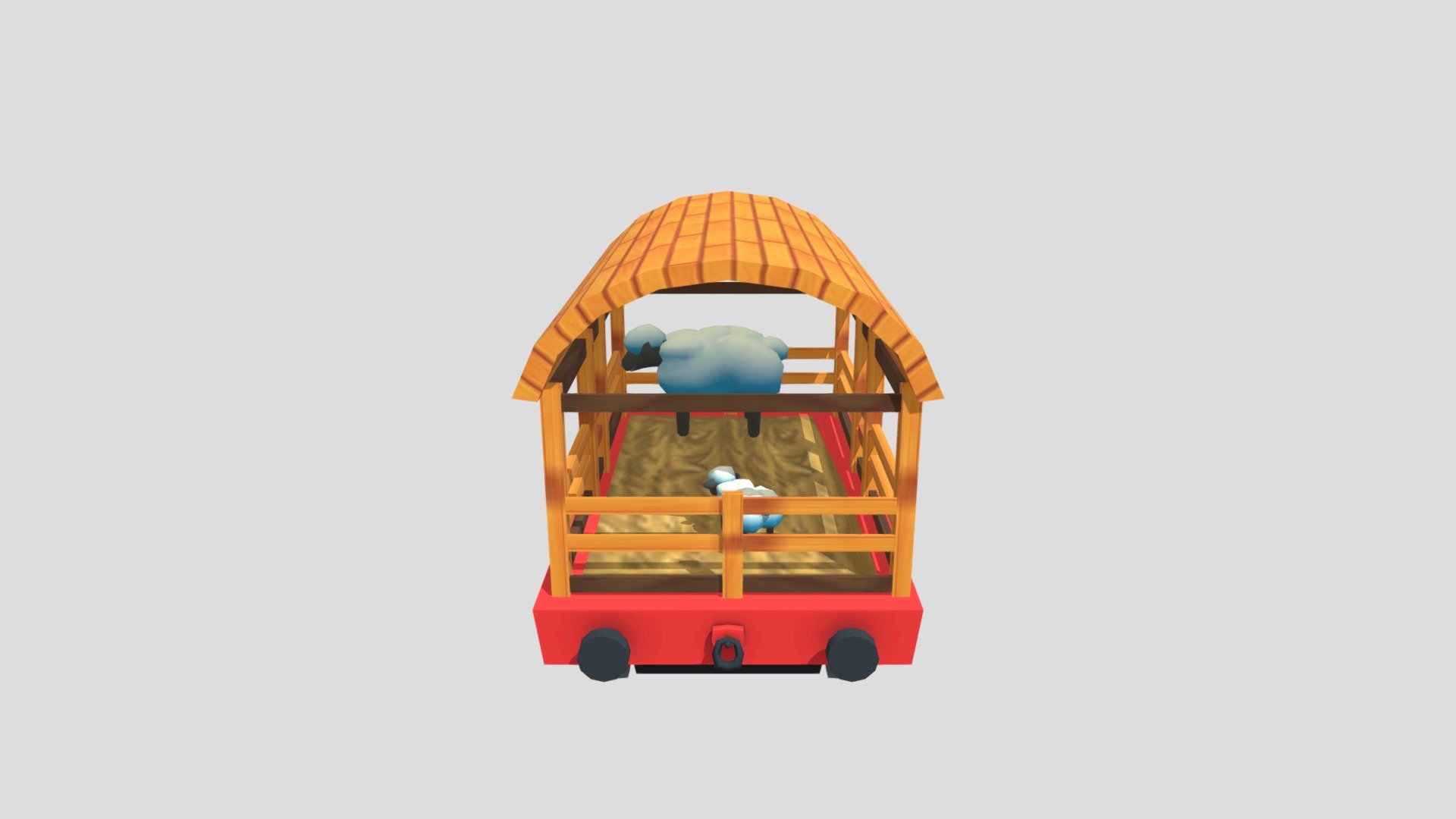 Animal Wagon - Download Free 3D model by geoffreythepurpleengine ...