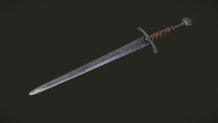 medieval sword 3D Model