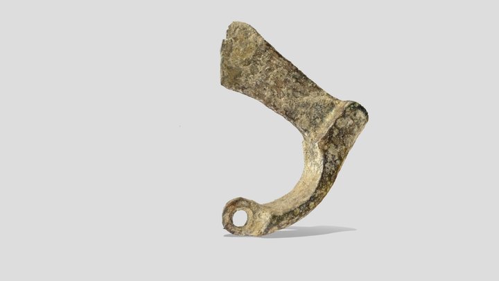 Composite brooch 190 - 250 AD – Free 3D Model STL