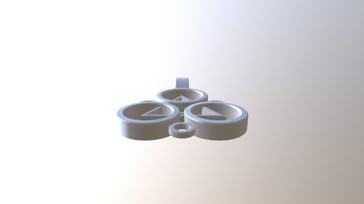 Keywork Pendant 3D Model