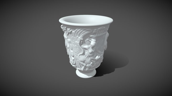 Restitution d'un gobelet gallo-romain 3D Model