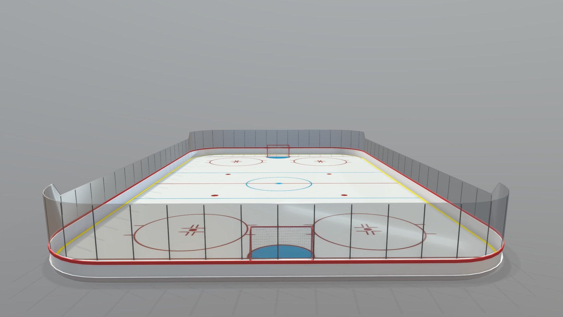 Ice hockey rink - Buy Royalty Free 3D model by luismi93 [da5aac9 ...