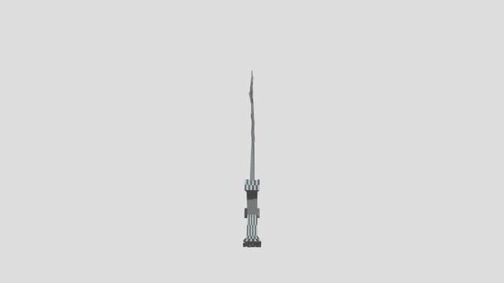 Old,witherd Sword 3D Model