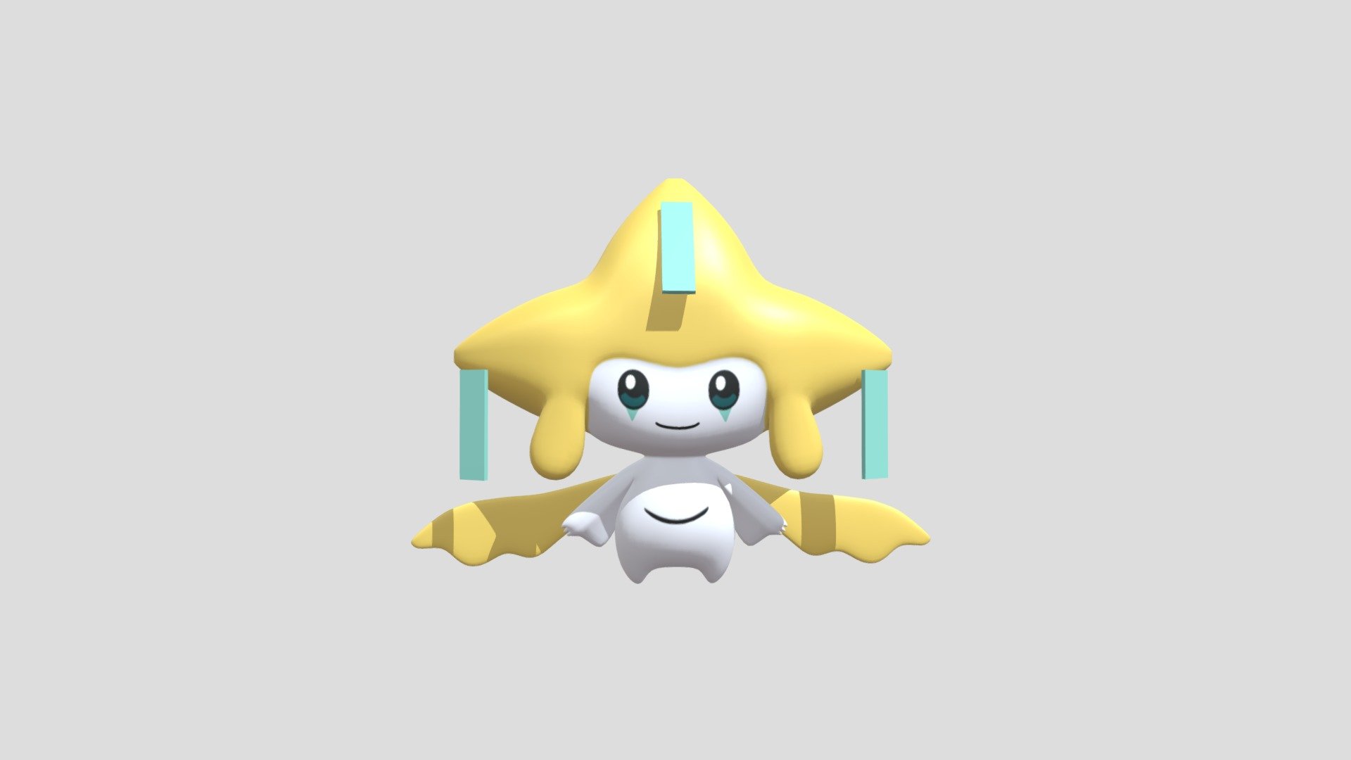 Jirachi highpoly - 3D model by Anissa S. (@Anissa_S) [da5c46e] - Sketchfab